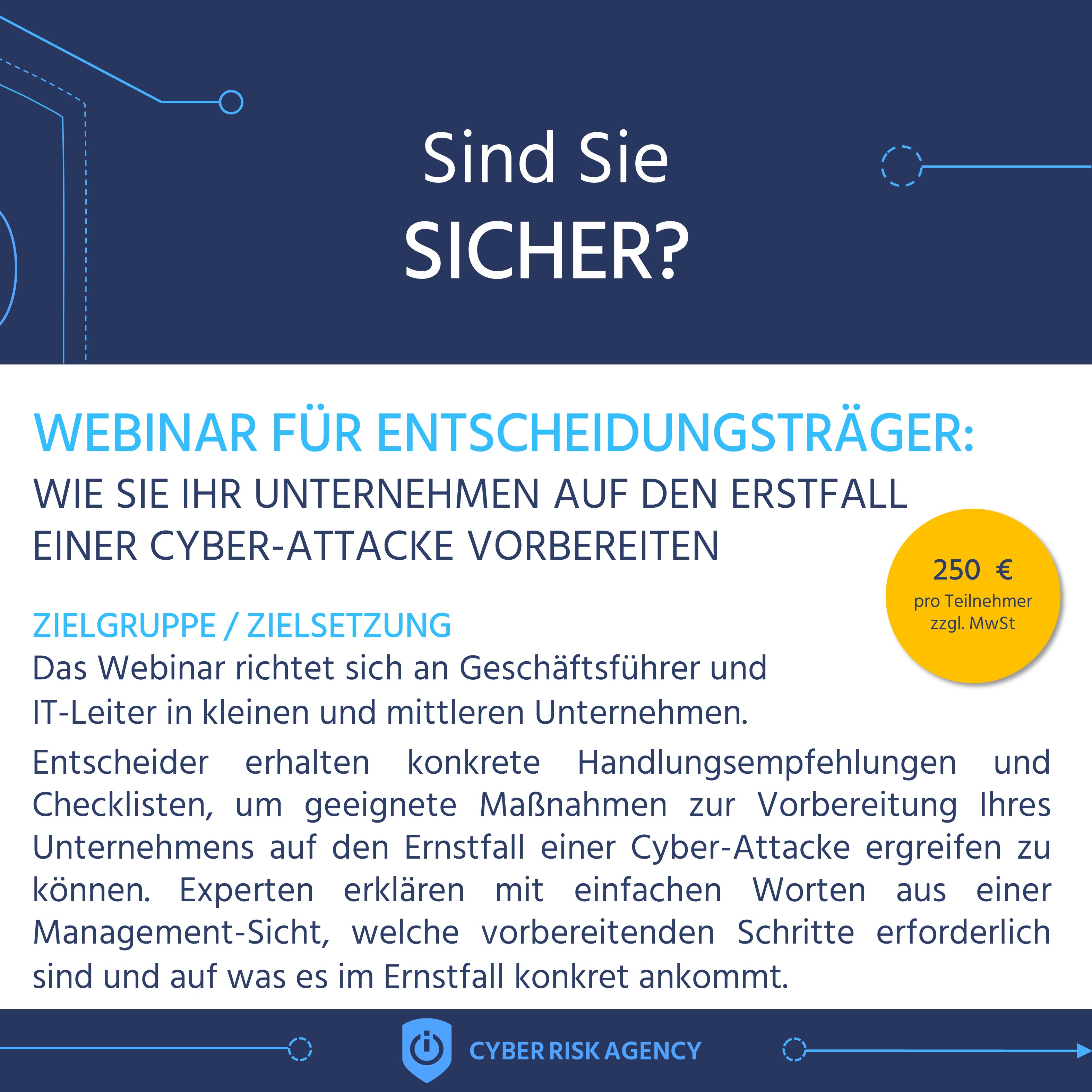 Webinar - Notfallvorsorge